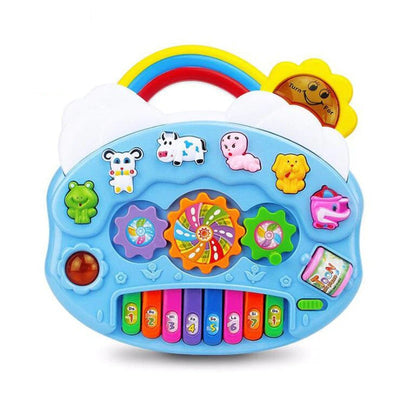 Rainbow Music Piano With Striking Colours And Fun Sounds For Kids - Chaudhary Brand Store 