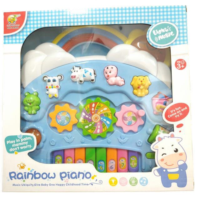 Rainbow Music Piano With Striking Colours And Fun Sounds For Kids - Chaudhary Brand Store 