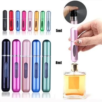 Refillable Mini Perfume Spray Bottle – 5ml Atomizer ( Pack Of 3 ) - Chaudhary Brand Store 