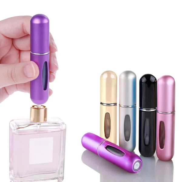Refillable Mini Perfume Spray Bottle – 5ml Atomizer ( Pack Of 3 ) - Chaudhary Brand Store 