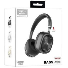 Lelisu LS-255 Bass Wireless Headphones | Bluetooth Over-Ear Headset | Type-C Charging