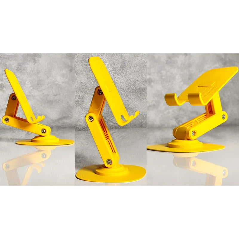 S118 Collapsible Telescopic Phone/Tablet Stand – 360° Adjustable Holder - Chaudhary Brand Store 