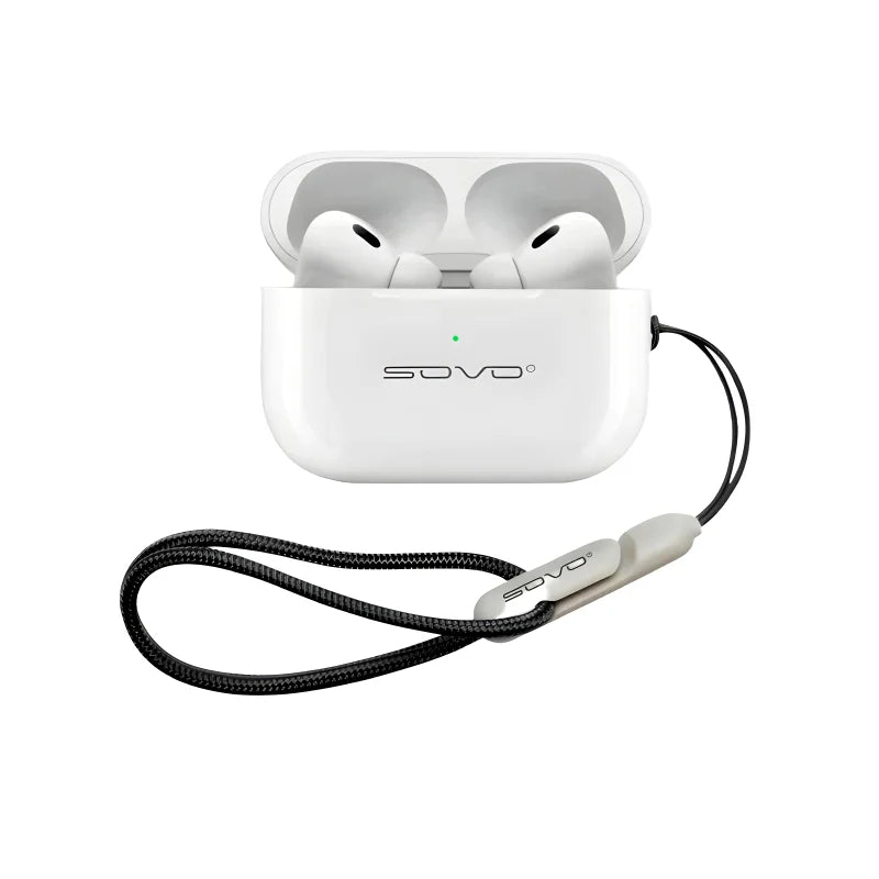 SBT-900 SOVO PRO 2 TWS Bluetooth Earbuds | Analog Noise Cancelling, Wireless Earphones
