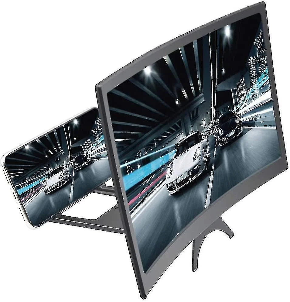 12-Inch Mobile Screen Magnifier – HD Phone Display Amplifier for Movies, Videos & Gaming - Chaudhary Brand Store 