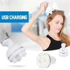 Electric Meridian Massage with 4 Moveable Massage Cluster – Full Body Relaxation