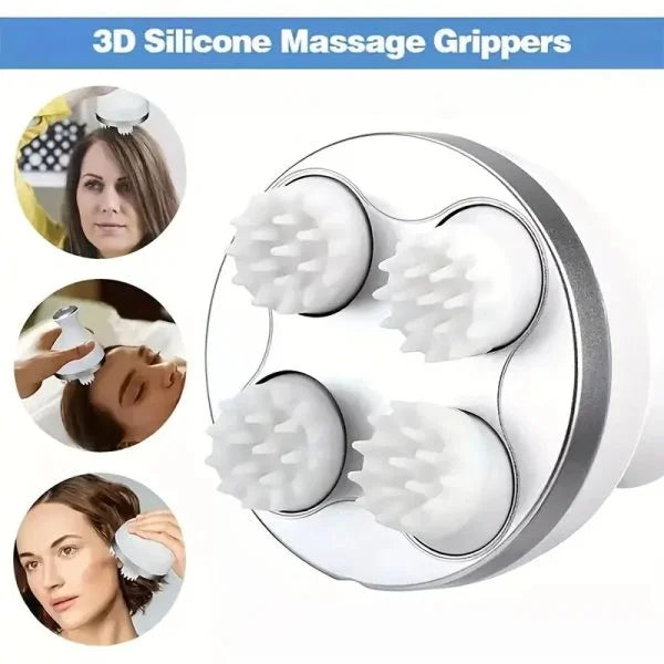 Electric Meridian Massage with 4 Moveable Massage Cluster – Full Body Relaxation