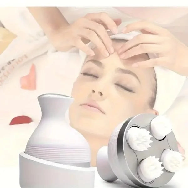 Electric Meridian Massage with 4 Moveable Massage Cluster – Full Body Relaxation