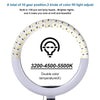 Selfie Ring Light With Stand 26cm/10inch Studio Light Dimmable 3 Modes Photography Lighting - Chaudhary Brand Store 