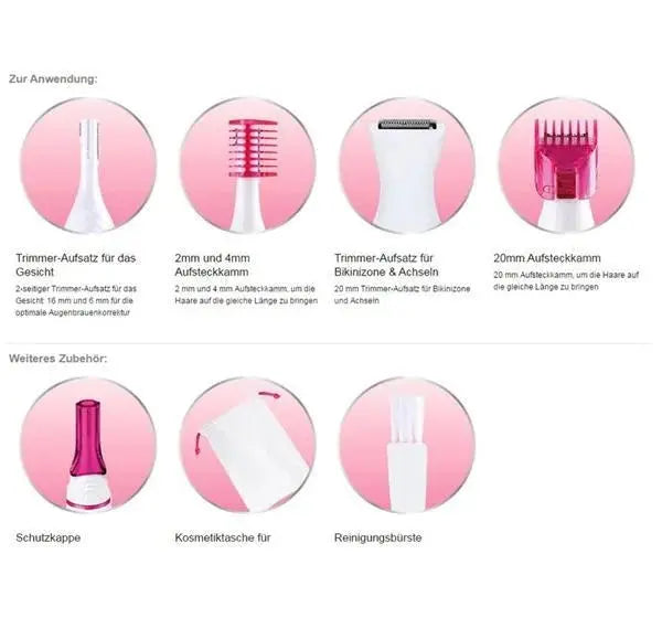 Sensitive Touch Hair Remover – Eyebrow Shaper, Shaver & Epilator - Chaudhary Brand Store 