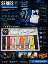 10-in-1 Smartwatch with Wireless Earbuds Combo