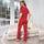 Soft and Comfortable Heartful Nights Red Crush All Over Hearts Half Sleeve Printed Nightwear Set - Chaudhary Brand Store 