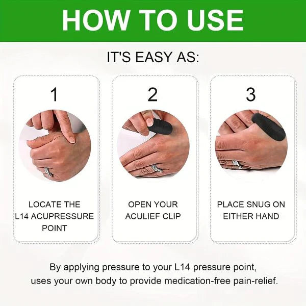 Sugar Control LI4 Acupressure Point Clip – Natural Relief (Buy 1 Get 1 Free) Chaudhary Brand Store
