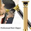 Professional T9 Hair & Beard Trimmer | Semi-Metal Body | Rechargeable Cordless Precision Clipper