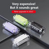 TWS BH15 Music Wireless Bluetooth Earbuds – Transparent Design - Chaudhary Brand Store 