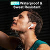 THREE PEACHES TWS Q Five Wireless Earbuds | Bluetooth 5.3, Noise Cancelling, IPX4 Waterproof