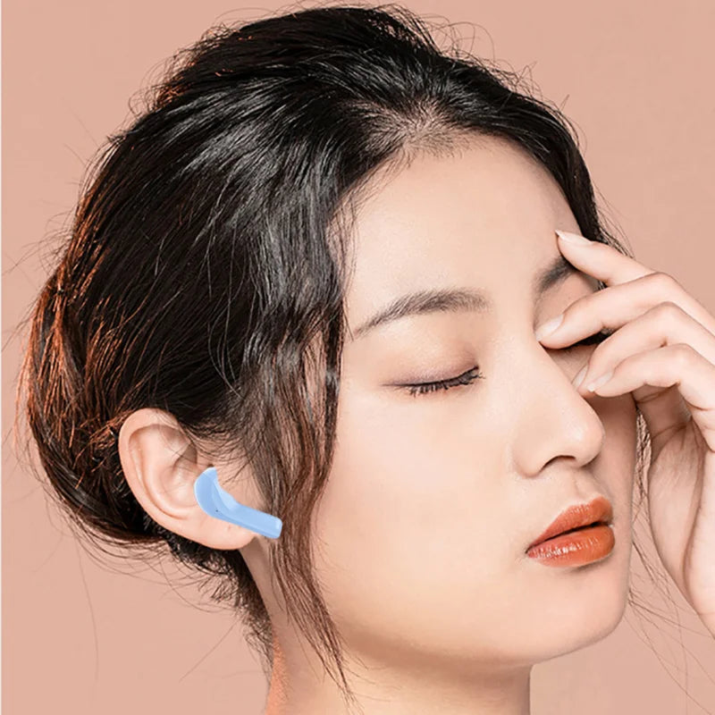 Bluetooth Compatible 5.3 Transparent Wireless Earbuds | LED Power Digital Display, Stereo Sound