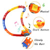 Tumble Track Train Play Set With Lights And Sound Roller Coaster - Chaudhary Brand Store 