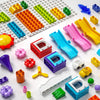 Two-In-One Design Small Colourful Coaster Track Building Blocks For Kids - Chaudhary Brand Store 