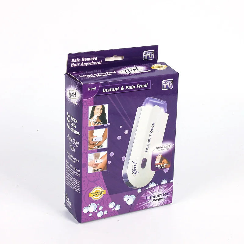 USB Rechargeable 2-in-1 Instant Painless Hair Removal Machine - Chaudhary Brand Store 