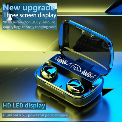 Ultimate M10 Wireless Bluetooth 5.1 Earbuds | IPX7 Waterproof TWS Earphones