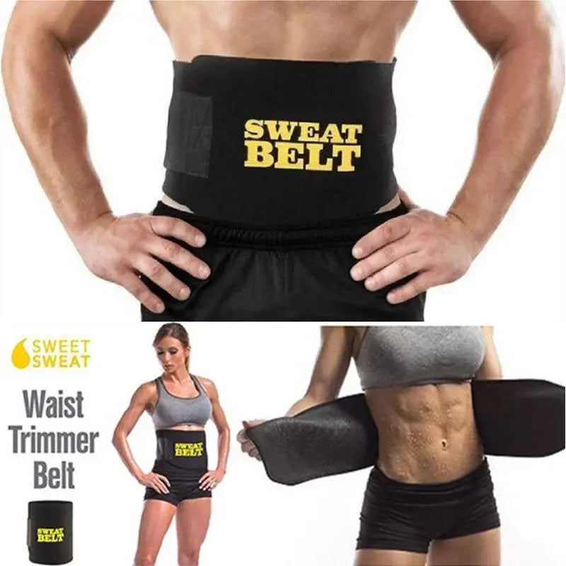Unisex Sweat Belt Waist Trimmer Shaper Corset For Gym - Chaudhary Brand Store 