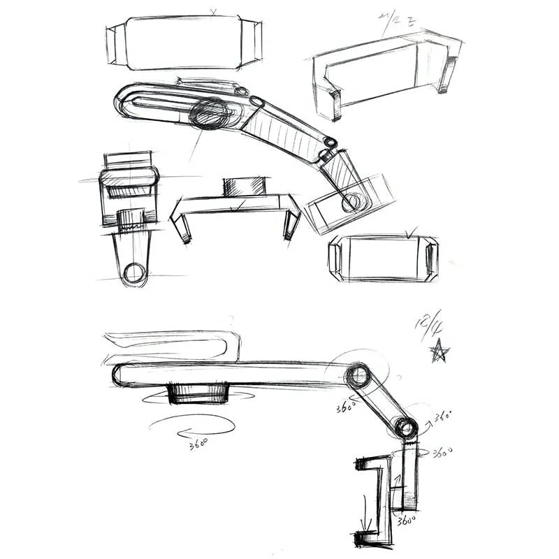 Universal Sun Visor Support 360° Car Cell Phone Holder - Chaudhary Brand Store 