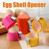 Efficient Egg Opener & Egg Shell Cracker Tool | Stainless Steel Egg Shell Opener Kitchen Gadget for Raw & Boiled Eggs | pack of 2