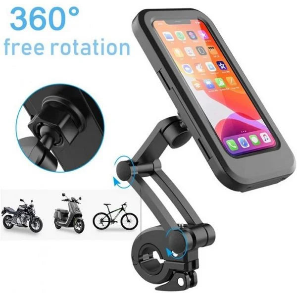 Waterproof Magnetic Bicycle Mobile Phone Holder – Strong & Secure Bike Mount Chaudhary Brand Store