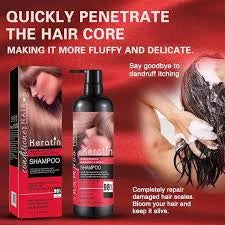 Wellice Hair Salon Keratin Essence and Collagen Shampoo 800g – Smooth & Strong Hair