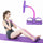 Tummy Trimmer | Foot Pedal Resistance Band | Elastic Sit-Up Pull Rope | Fitness & Yoga Trainer | Random Colors