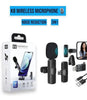 K8 Wireless Microphone | K8 Mic for Mobile | Type-C / iPhone Compatible | Noise Reduction