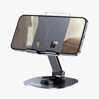 Adjustable Table Stand for Mobile & Tablet | Foldable Desk Phone Holder | Anti-Slip Base