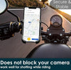 Bike Mobile Holder Stand | 360° Rotation | Anti-Slip Grip | Universal Motorcycle Mount