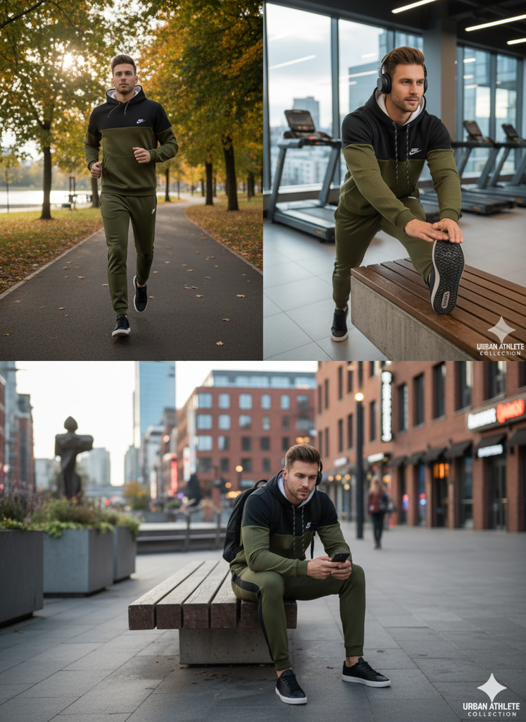 Winter Tracksuit with Hoodie & Trouser – Warm Fleece 2 Pcs Suit for Men & Women Comando