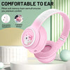 AKZ-08 Adorable Cartoon Wireless Headphones | Bluetooth 5.3, Hi-Res Audio & Built-in Mic