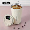 Smart Temperature Coffee Mug | 17oz Insulated Stainless Steel Travel Mug with Leakproof Lid