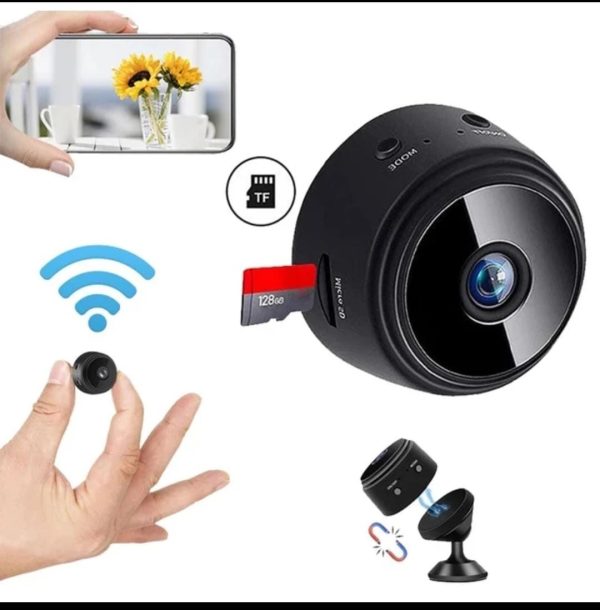 A9 1080P HD Magnetic WiFi Mini Camera | Wireless Security Camera with Night Vision & HDSF App Support