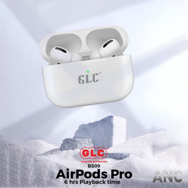 Airpods Pro Bso9 Stereo Earbuds – 6 Hours Battery Life With Anc Technology – White - CHAUDHARY BRAND STORE