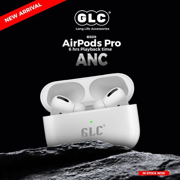 Airpods Pro Bso9 Stereo Earbuds – 6 Hours Battery Life With Anc Technology – White - CHAUDHARY BRAND STORE