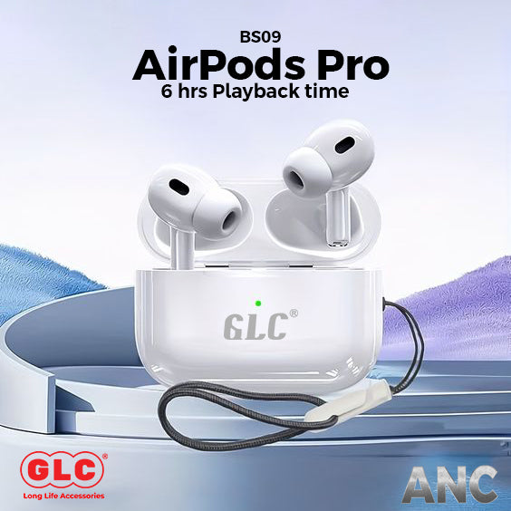 Airpods Pro Bso9 Stereo Earbuds – 6 Hours Battery Life With Anc Technology – White - CHAUDHARY BRAND STORE