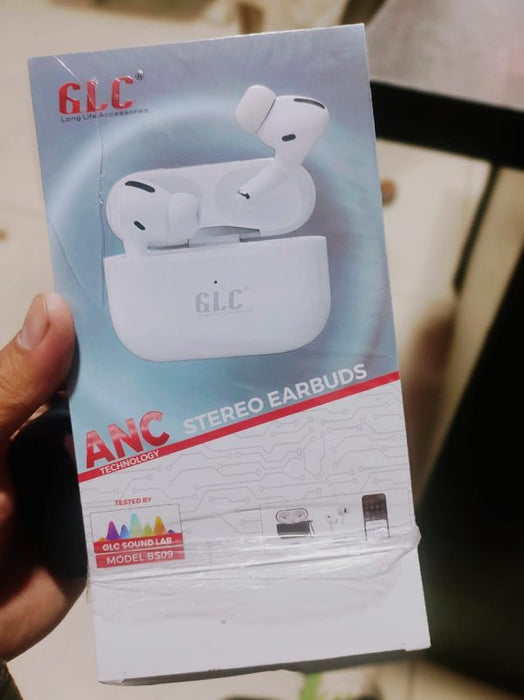 Airpods Pro Bso9 Stereo Earbuds – 6 Hours Battery Life With Anc Technology – White - CHAUDHARY BRAND STORE