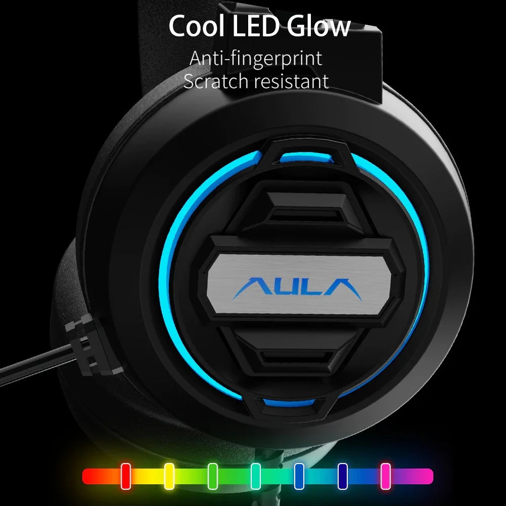 S603 Gaming Wired Headset | Deep Bass Stereo Sound with Microphone for PC