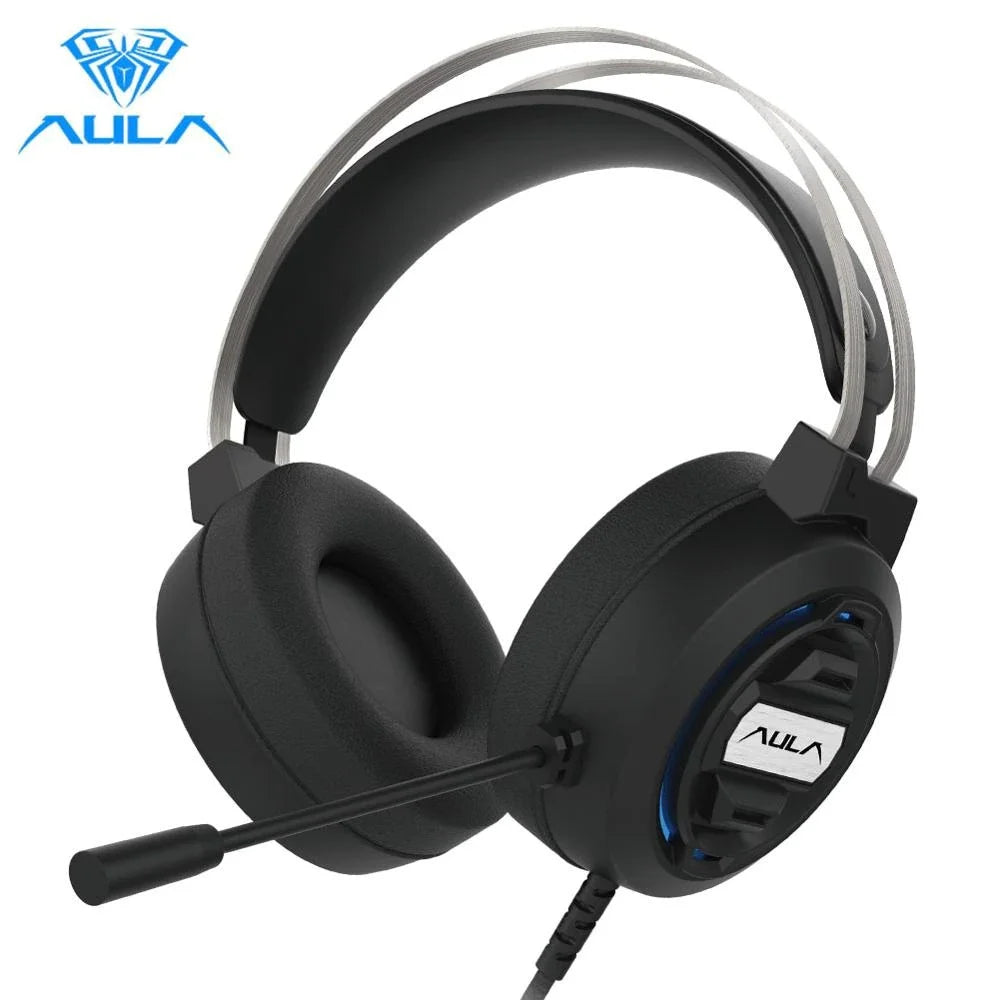 S603 Gaming Wired Headset | Deep Bass Stereo Sound with Microphone for PC