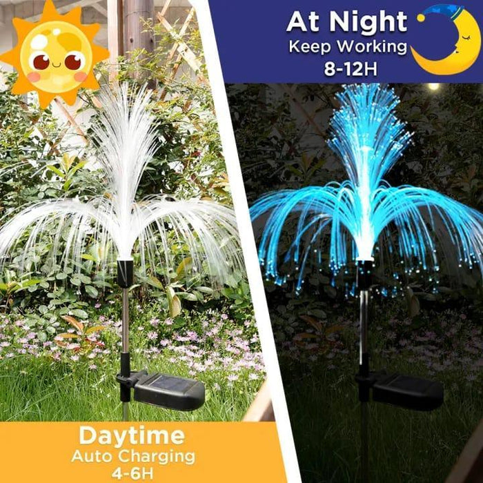 Light-Emitting Jellyfish Light – Solar-Powered LED Garden Decor - CHAUDHARY BRAND STORE