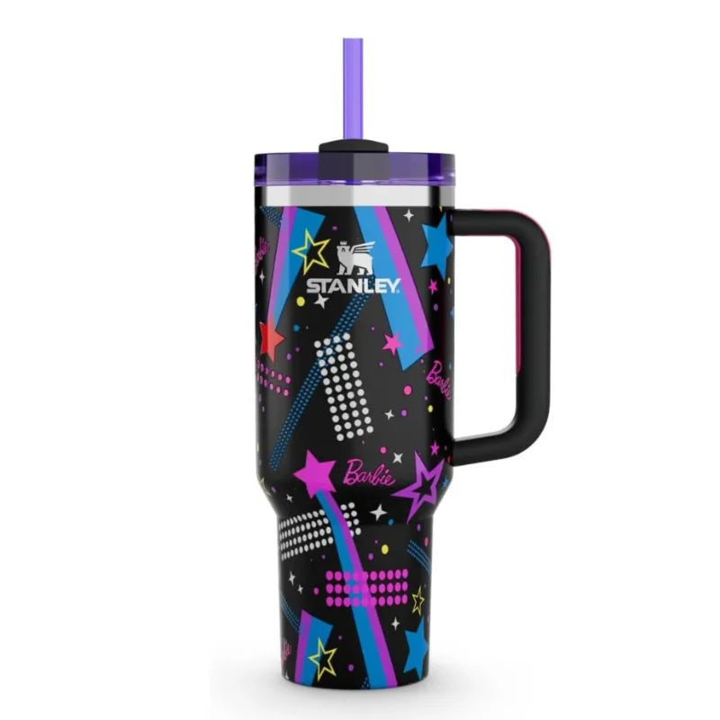 White Barbie Stanlay Tumbler | H2.0 Tumbler 1.18L Limited Edition Double Wall Vacuum Insulated