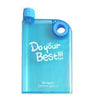 Ultra Slim Notebook Style Water Bottle 380ml | Portable Memo Bottle for Travel, School & Office