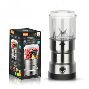 2-in-1 RAF Coffee & Juice Electric Blender – Premium Quality Multifunctional Kitchen Blender for Smoothies, Juices & Coffee | Powerful Motor & Durable Design