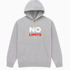 No Limits Grey Hoodie – Premium Summer Collection for Men & Boys | Stylish, Comfortable & Casual Wear