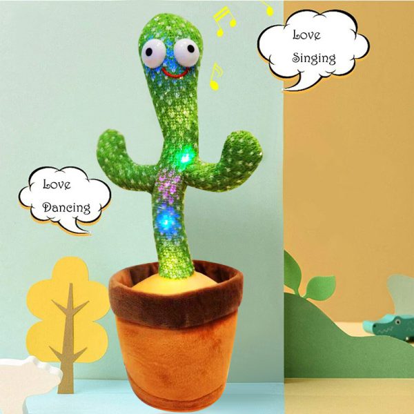 Dancing Cactus Toy, Talking Tree Cactus Plush Toy - CHAUDHARY BRAND STORE