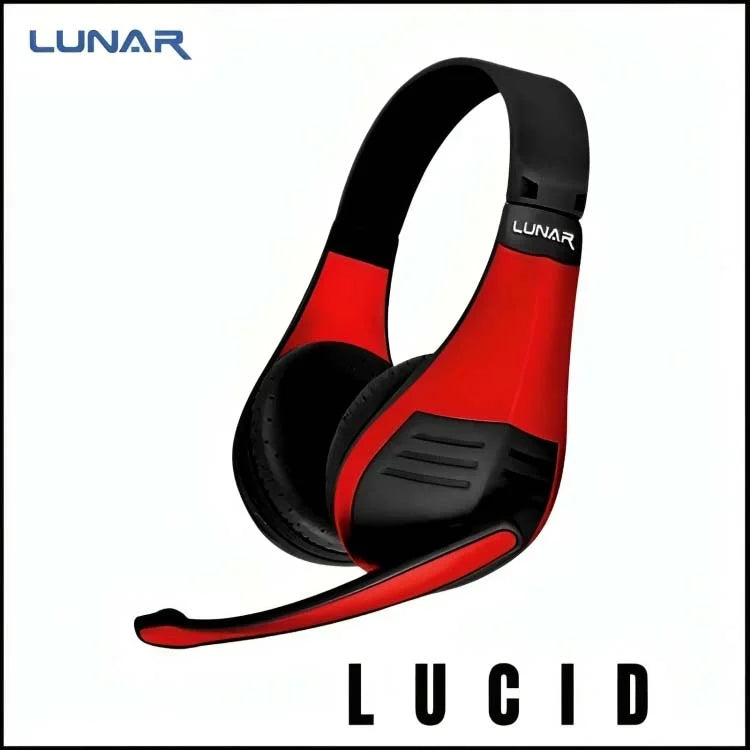 Lunar Lucid TY-230 Headset | Premium Audio for Mobile & PC, Comfortable Stylish Design